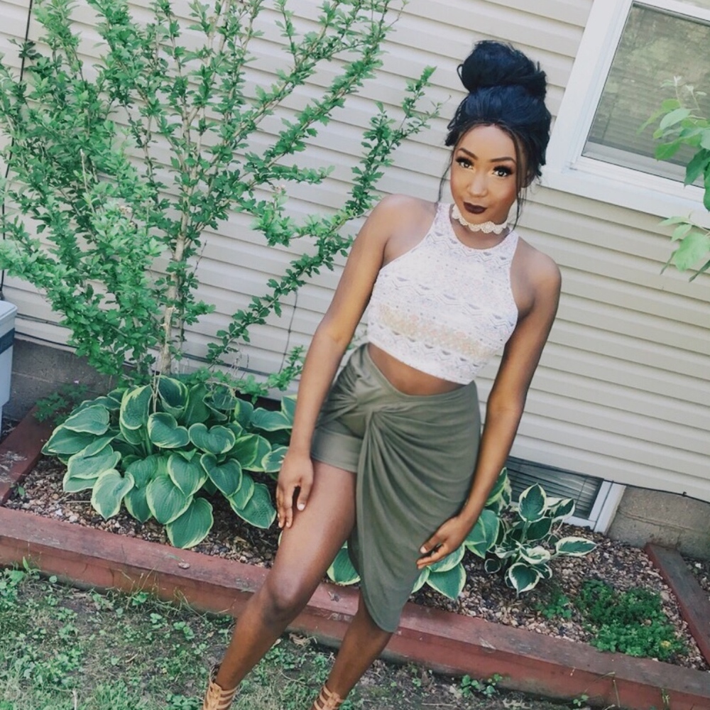 CHARLOTTE RUSSE maxi skirt